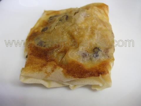 Paquetitos de brick y fruta