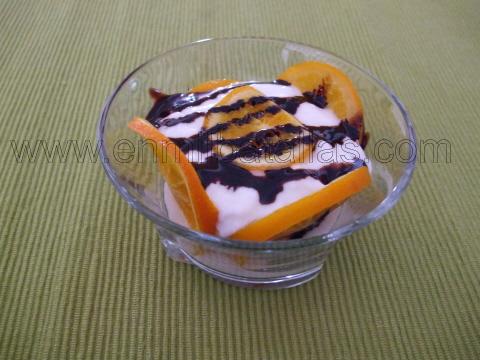 Postre de naranjas