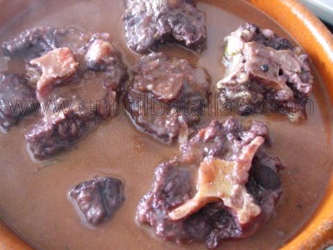 Rabo de vacuno estofado