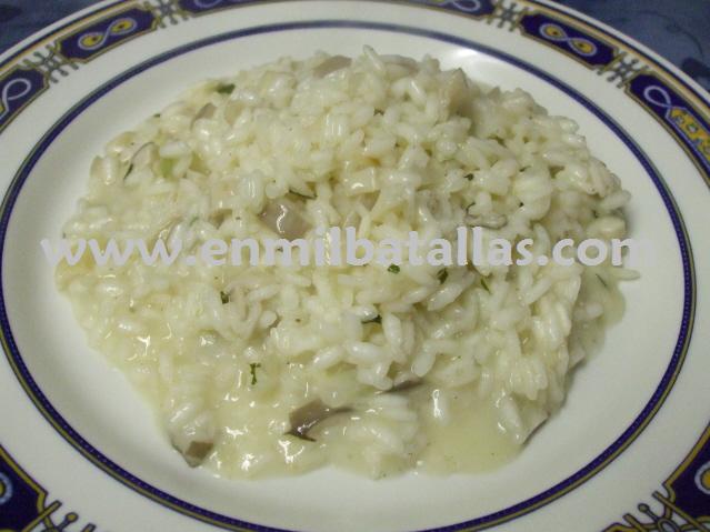 Risotto de setas