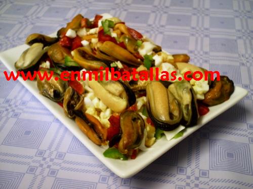 Salpicón de mejillones