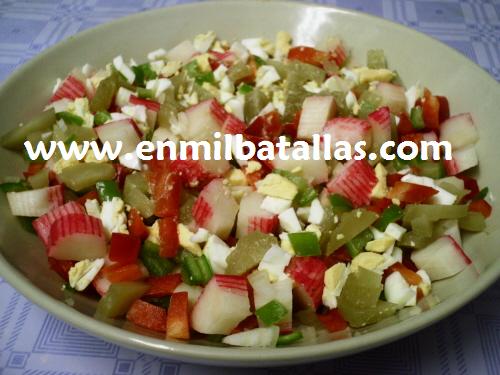 Salpicón fin de mes