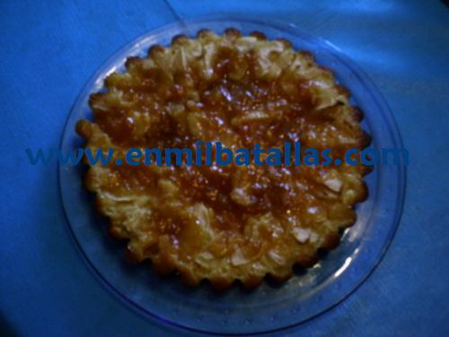 Tarta abizcochada de manzana