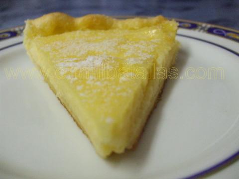 Tarta de limón