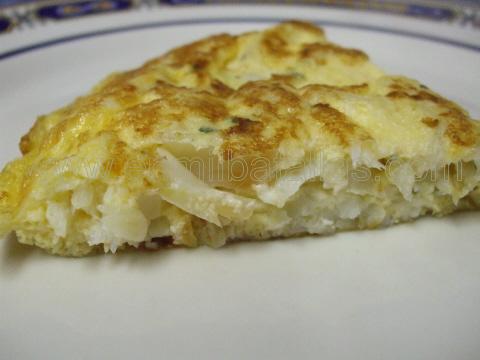 Tortilla de bacalao
