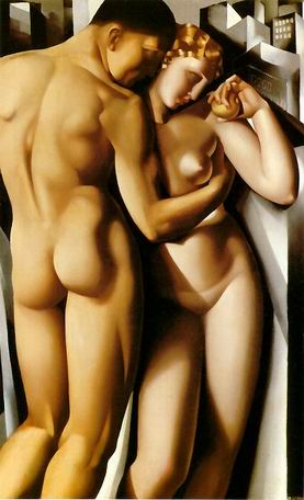 Adán y Eva, de Tamara de Lempicka