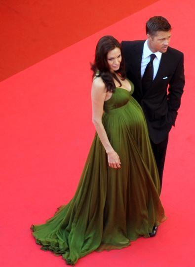 Angelina Jolie y Brad Pitt en la alfombra roja de Cannes ´08