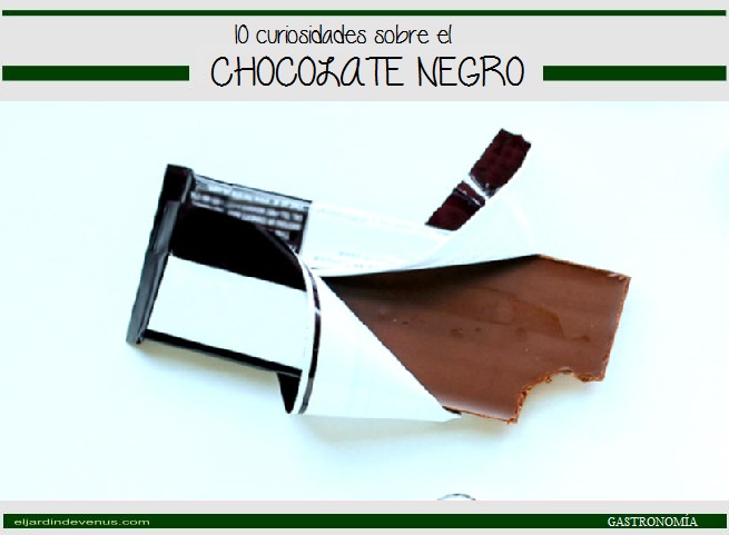 10 curiosidades sobre el chocolate negro