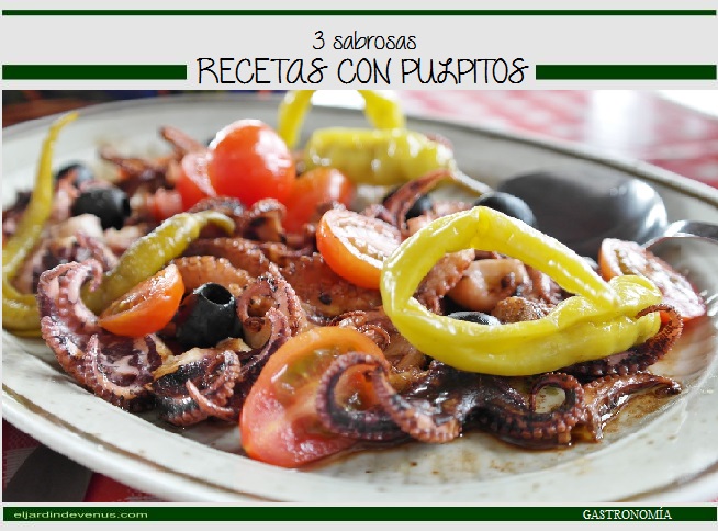 3 sabrosas recetas con pulpitos