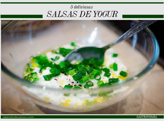 5 deliciosas salsas de yogur