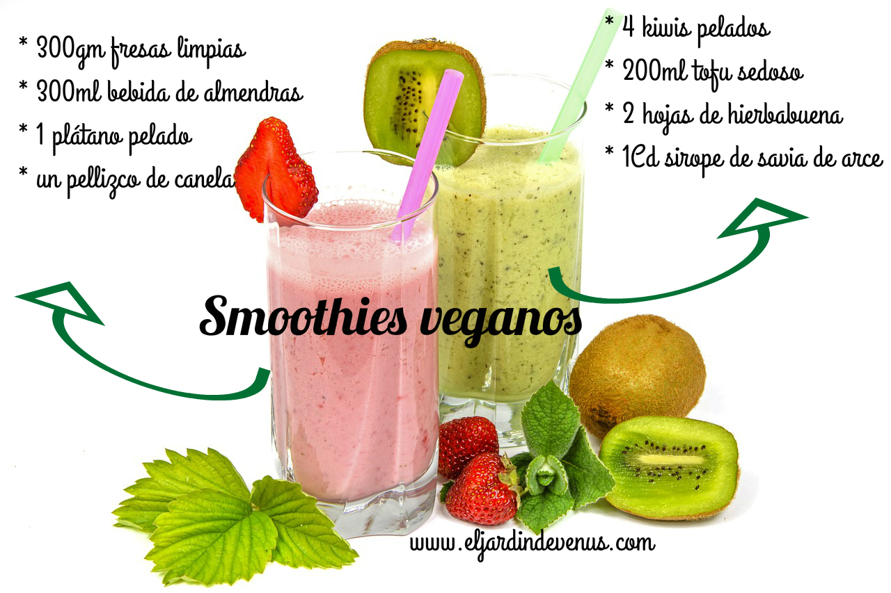 smoothies veganos