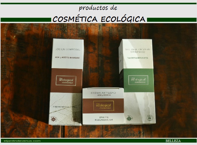 Productos de cosmética ecológica