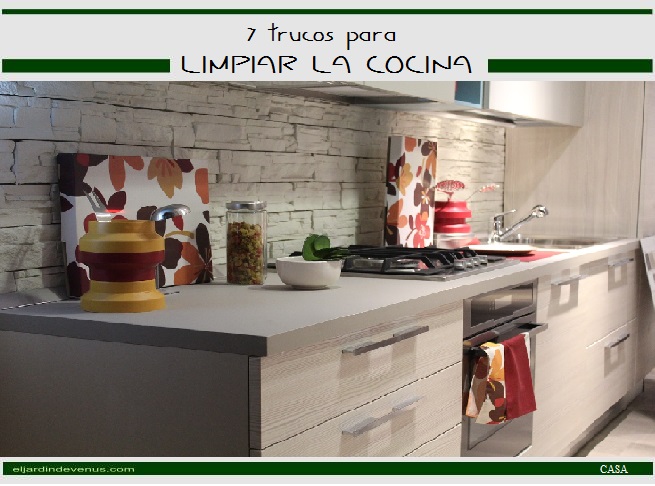 7 trucos para limpiar la cocina