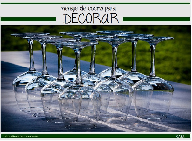 Menaje de cocina para decorar