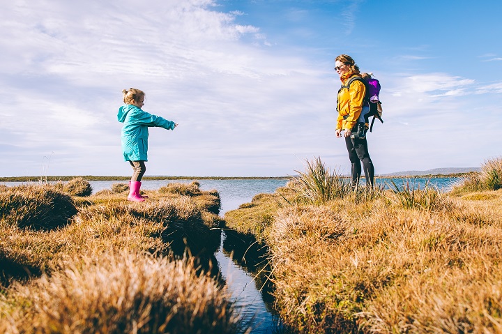 Planes en la naturaleza con niños en invierno - El Jardín de Venus