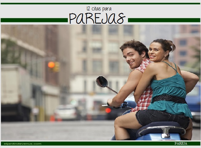 12 citas para parejas