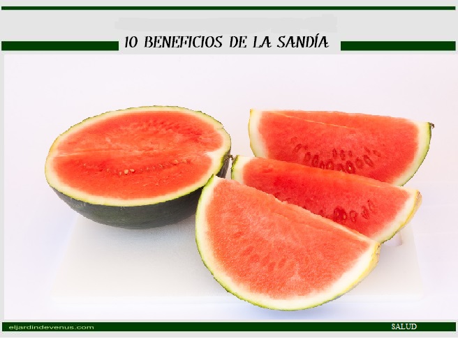 10 beneficios de la sandía