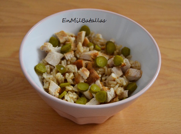 Ensalada de arroz con carne - En Mil Batallas