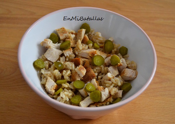 Ensalada de arroz con carne - En Mil Batallas