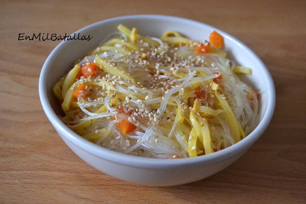 Fideos cristal con bambú - En Mil Batallas