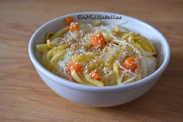 Fideos cristal con bambú - En Mil Batallas