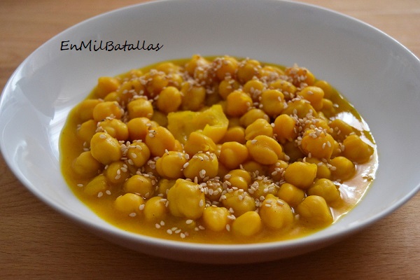 Garbanzos en amarillo - En Mil Batallas