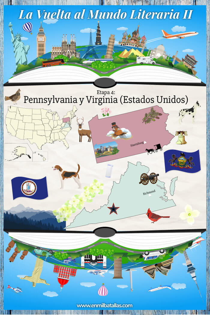 Novelas que transcurren en Pennsylvania y Virginia - En Mil Batallas