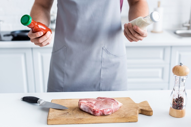 Salsas caseras para chuletas de cerdo - El Jardín de Venus