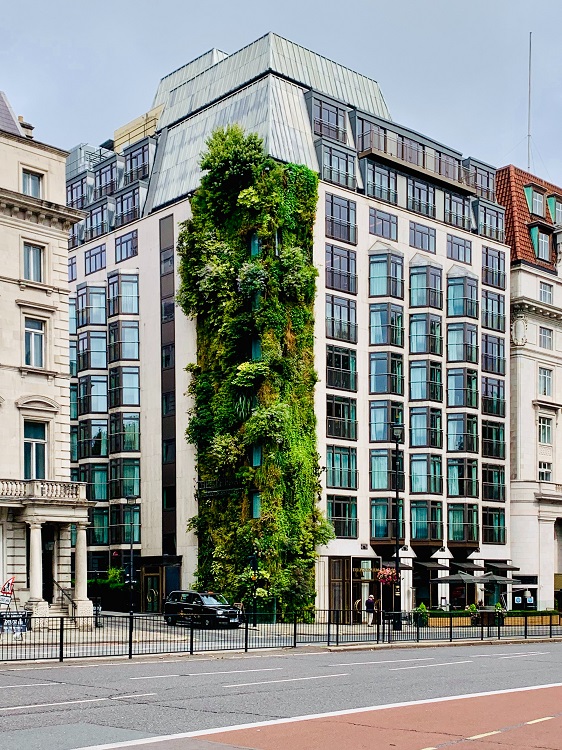 Jardín vertical en la ciudad de Londres - El Jardín de Venus
