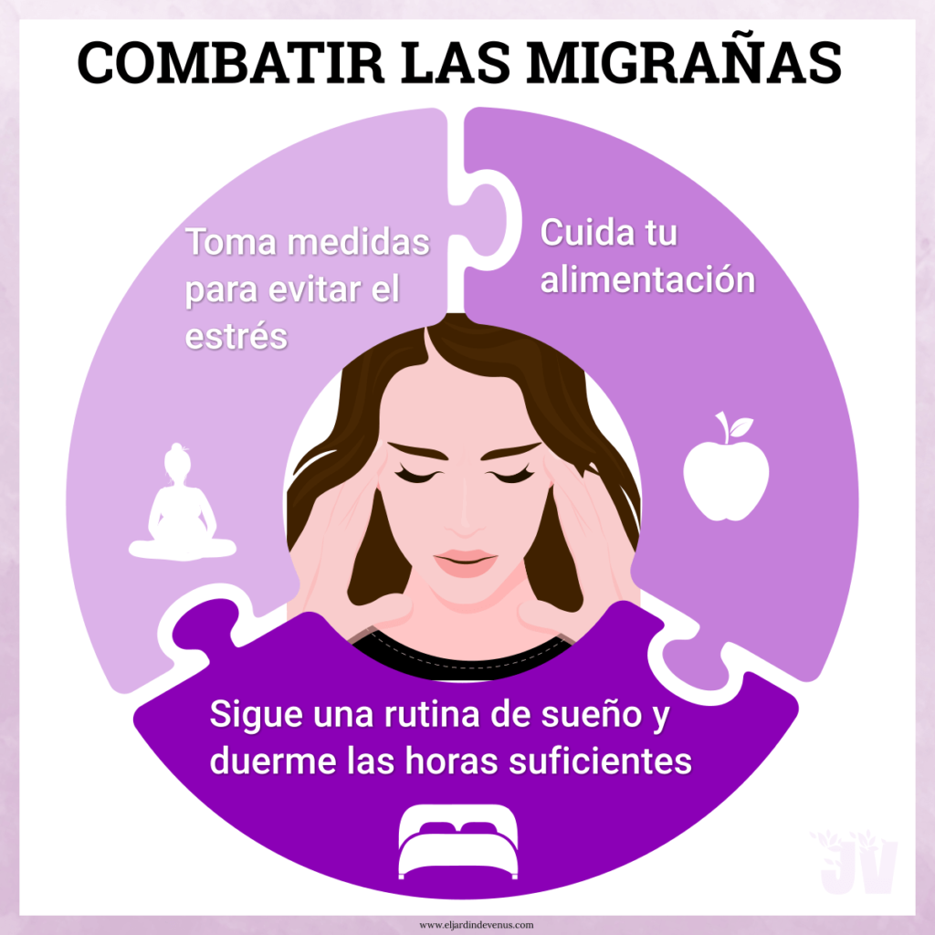 Cómo combatir las migrañas - El Jardín de Venus