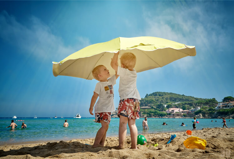 Como proteger a los niños en una ola de calor