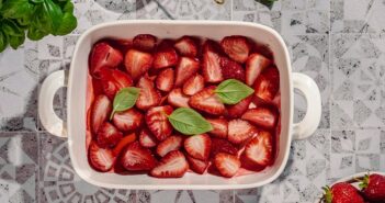 Postres con fresas sin horno - El Jardín de Venus